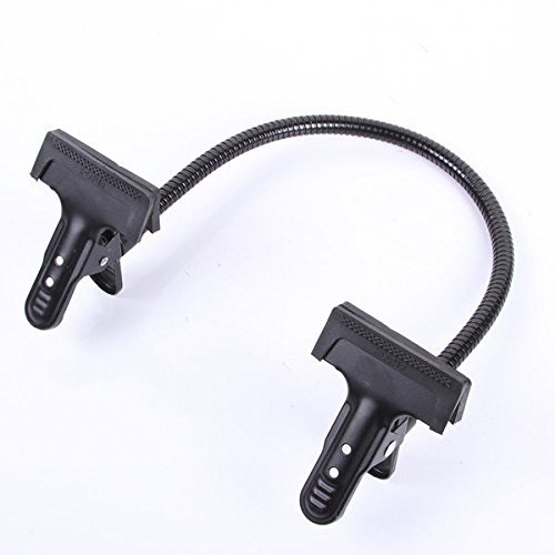 Fotga Support d'éclairage en alliage d'aluminium pour studio photo avec double pince magique et bras flexible de 50 cm