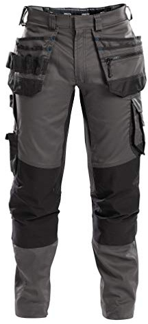 Dassy® Flux multifickor-bundbyxor med stretch och knäväskor