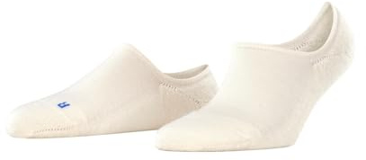 FALKE Keep Warm W In lana invisibili tinta unita 1 paio, Calzini fantasmini Donna, Bianco Off-White 2040, 37-38