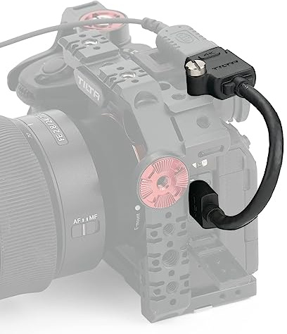 Tilta Cable HDMI macho a HDMI hembra (17 cm) compatible con GH5, S1H, Z CAM, A7S3, BGH1/Sony FX3/Sony a1/Panasonic GH6 TCB-HDM-HDF-17