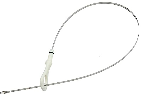 QUARKZMAN Astina Di Livello Olio Motore Per Mitsubishi L200 1255A083 | Materiale Metallo Plastica, Colore Bianco Argento, 63cm. Per Mitsubishi L200 General 2007-2015 E SPORT 2005+.