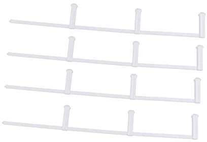 Kisangel 1m Sandtischzaun Zaunmodell für Garten DIY Ornament aus Kunststoff Robust für Sandtisch Hofzaun Dekoration Baumaterialien