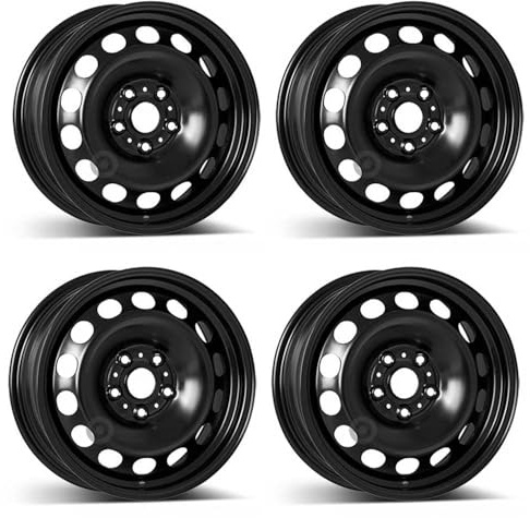 4x Alcar Stahlfelgen 4-6667 6.5Jx16 ET46 5x112 kompatibel mit Volkswagen Golf