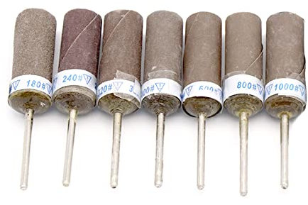 35x/Set de papel de lija grano 180 1000 práctica barra de pulido de papel de lija 2 35 mm herramienta rotativa taladro eléctrico Accesorios