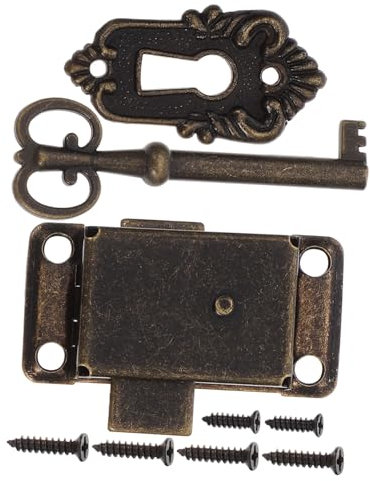 Veemoon 1satz Antike Schrank Und Schubladenschlösser Mit Schlüssel Retro Locks Für Schmuckkästen Möbel Und Schränke Einfache Installation Langlebig Und Vielseitig Einsetzbar