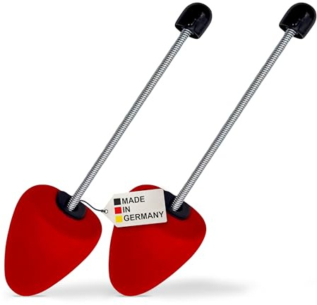 DELFA Samty Schuhspanner mit Spiralfeder - Schaumstoff Schuhformer Schuhstrecker - 1 Paar für Damen Pumps Trotteurs Comfort Spitz Rund Klassisch