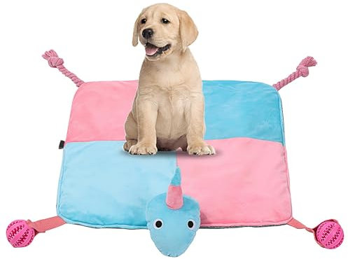 Leckerlimatte für Haustiere, Schnüffelmatte für Hunde, Welpen, langsames Füttern – Matte zum langsamen Füttern und Interaktives Training des Hundes