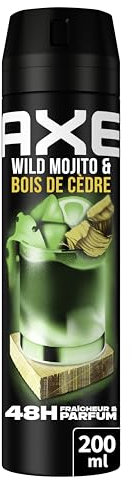 Axe Suprême Déodorant Homme Spray Wild 48h Fraîcheur & Parfum 200ml