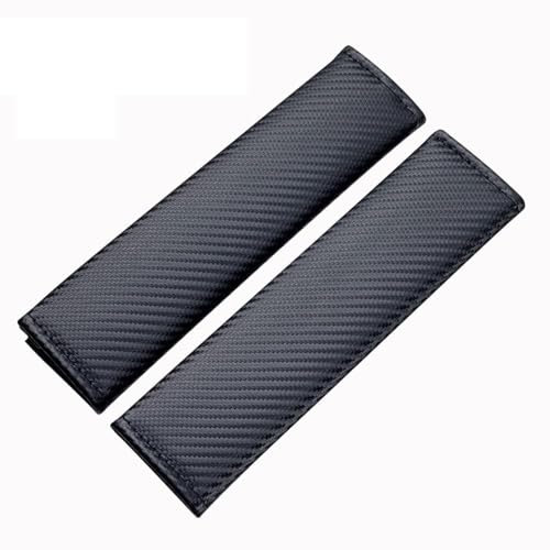 HNHPY 2 Pièces Rembourrage de Ceinture de Sécurité pour P-eugeot 508 C4 AIRCROSS C4L C6 301 408 508L 2008 5008 308 3008, Sécurité Doux et Confortable Ceinture Siege Coussin de Protection,A-Black
