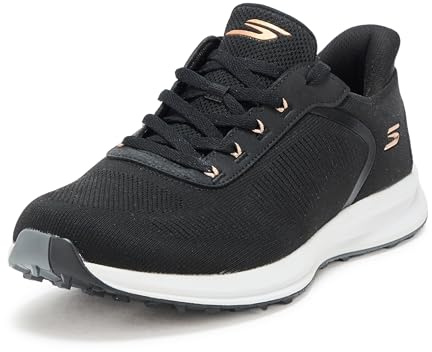 Skechers Go Club - Scarpe da Golf da Donna, Colore Nero/Bianco, Taglia 38