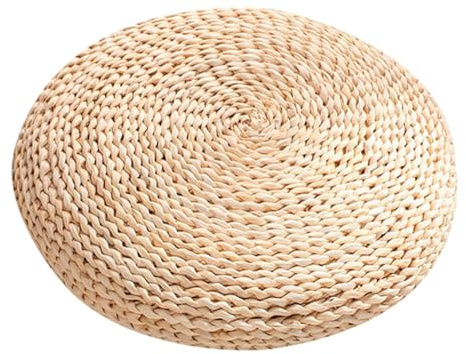 Meditation Cushion - Cojudios Redondos | Cojín De Piso Al Aire Libre | Almohada Acogedora De Asiento Tejida | Almohadas para Almohadillas De Tatami para El Hogar | Suministros para El Hogar Pa