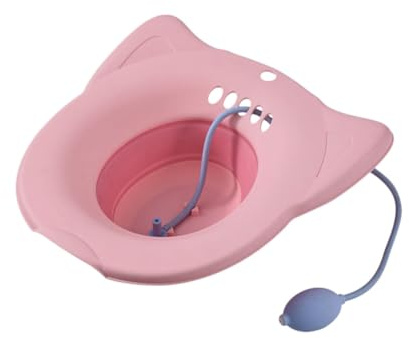 COLLBATH Postpartum Care Sitzbad Tragbar Ergonomische Sitzwanne mit Rutschfester Basis und Tiefe Badewanne für Komfortable Reinigung Langlebiges Material Einfach zu Reinigen