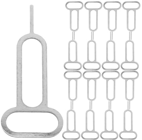 FIXOSHEE Set da 300 Pin di Espulsione Sim Strumento di Rimozione Scheda Sim Ago Ergonomico Accesso Rapido per Telefono Cellulare per Uso Domestico e Viaggi