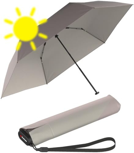 Knirps Taschenschirm Ultra US.050 Slim Manual – Ultra leicht und flach – Sturmfest