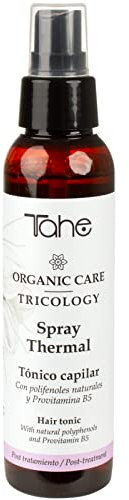Tahe Organic Care Tricology Tónico Capilar Purificante Spray Thermal Post-Tratamiento, 125 ml