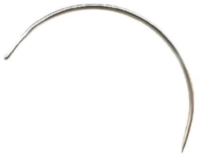 Black Barn Upholstery Supplies Curved Mattress Needles - 4 x 18g / 1 Needle