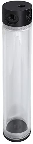 Water Cooling Reservoir Acrylic Plastic Thread Sealed Low Noises for Computer Enthusiasts 300 Mm Length G1/4 -CC