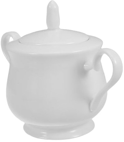 MOKKHNB Pot à Céramique Européenne Élégant Avec Couvercle Récipient Pour Et Décoration De Cuisine Et Bar à Café