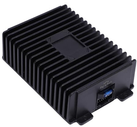 Amplificatore di per Lettore Auto, Subwoofer DSP a 4 Aggiornato, Amplificatore di Classe A/B in Lega di Alluminio, Adatto per Dispositivi con Schermo di Grandi