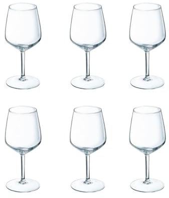 Luminarc Veral Set 6 Copas Vino Vidrio Eco 31cl Sodo Apto Frigorífico No Apto Microondas Ecológico