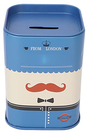 Pongnas Caja de Eliminación de Cuchillas Contenedor para Objetos Punzantes Caja de Almacenamiento de Cuchillas Portátil de Gran Capacidad con Cubierta Extraíble para Oficina en Casa y (barba azul)