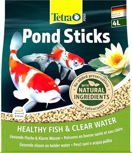 Tetra Pond Fish Food Sticks 450g - biologically balanced for pond fish