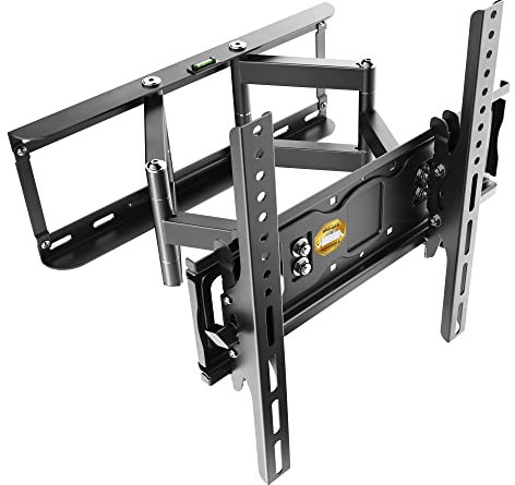 RICOO S1144 Soporte TV Pared Giratorio Inclinable Televisión 30-65 (76-165cm) Brazo Universal Televisor LED/LCD/Curvo VESA 200x200-400x400