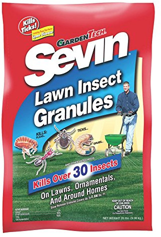 Sevin Lawn Insect Granules, 20 Pounds
