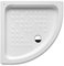 Roca,Italia,Plato de ducha de porcelana angular,Blanco,800mm x 800mm x 80mm,A3740HM000