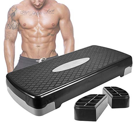 ZhiLianZhao Verstellbarer Aerober Küchenstepper Aerobic-Fitness-Steppbrett Mit Rutschfester Oberfläche Für Weight Loss Household Gym