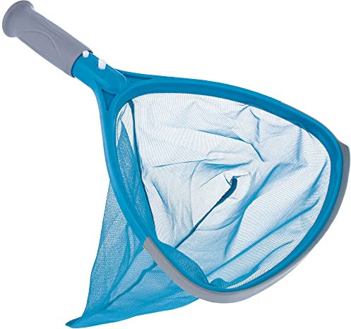 U.S. Pool Supply Professional Spa, Hot Tub, Pool Hand Leaf Skimmer Net with Grip Handle - 9 Deep Ultra Fine Mesh Netting Bag Basket, Skim & Remove The Finest Debris - Pond, Small Kid Inflatable Pool