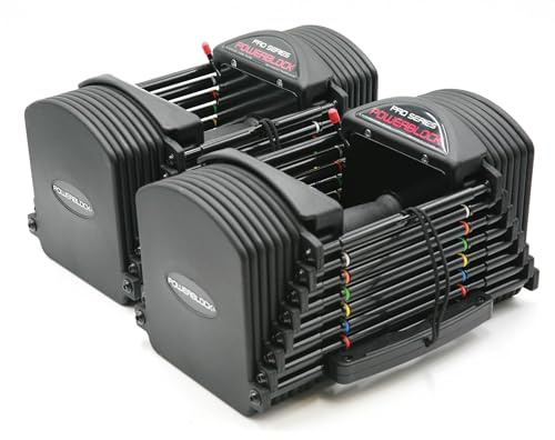 Powerblock PRO 50Set Hantel 2.26-22.68 kg Svart