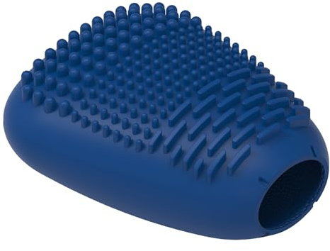 BRRNOO Make -up -Pinselabdeckungen Silikonbürsten -Protektors Fahren mit Reinigungskissen für Pulver -Rouge -Pinsel Wesentlich (#5)