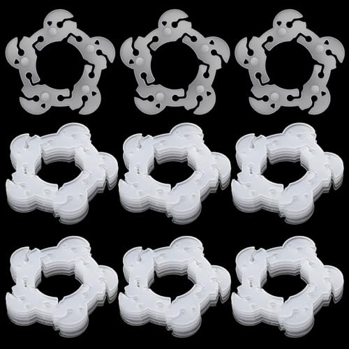 50 Pcs Reusable Balloon Clips, Plastic Balloon Arch Tape Connectors Garland Kit