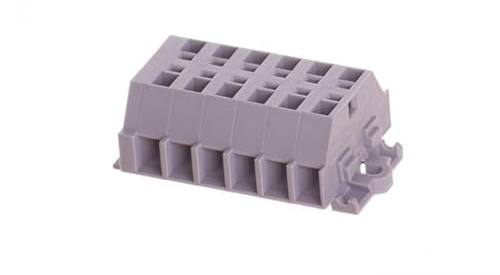 WAGO 261-106 Klemmenleiste 6mm Zugfeder Belegung: L Grau 50St.