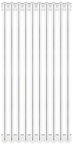 ERCOS Condizionatore d'aria Tubolare Acciaio 4 Colonne Scomponibile Modello 660 6 Elementi, Telecomando, Kit di Installazione, Manuale dell'Utente
