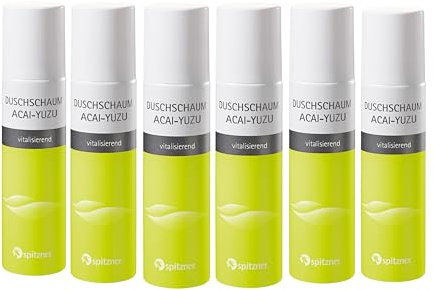 Espuma de ducha Asaí-Yuzu oferta ventajosa (6 x 150 ml) de Spitzner