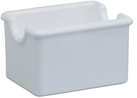 Piazza 5075022 Sucrier Plastique Blanc Lot de 6