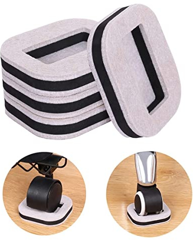 Quantum Leap Pack of 4 Felt Furniture Pads Feet Floor Protectors Protect Your Wooden Floors from Marking or Scratching.