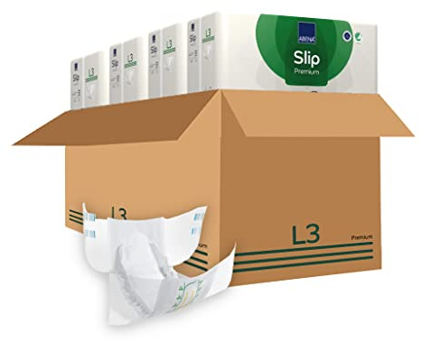 Pañales Adulto Abena Slip Premium L3 talla L (Pack 4 x 20UN)