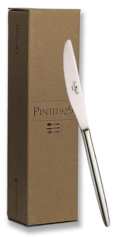 Sicignano | Set 12pz Coltello da Frutta Olivia in Acciaio Inox - per Dolce, Dessert, Ristorazione, Cucina, Pranzo