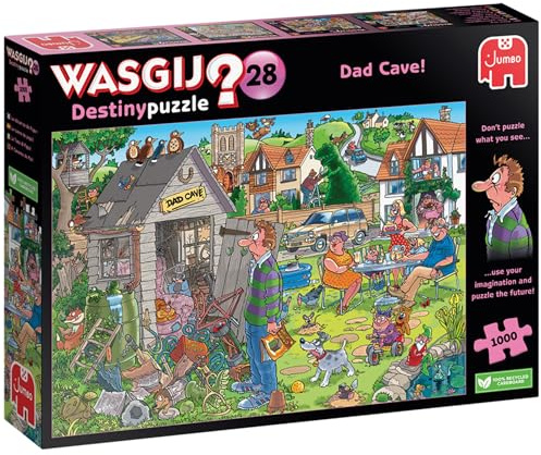 Puzzle 1000 pièces Jumbo Wasgij Dad Cave