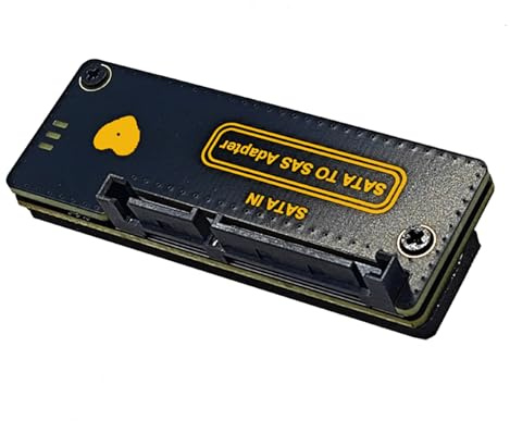 bnsggl Desktop-Adapter-Konverter, 6 Gbit/s (7 + 15), 22-poliger Stecker auf 29-polige Buchse, Erweiterungskarte