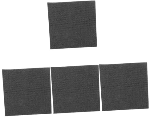 Zerodeko 4pcs Portable Welding Felt Graphite Blanket for Welders Carbon Felt Insulation