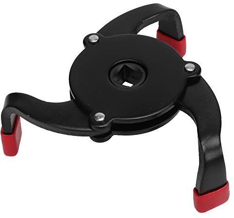 AMAKO Llave Universal de Filtro de Aceite: Herramienta de Llave de Eliminación de 3 Mandíbulas para Filtros de Aceite de 53mm 108mm, Herramienta de Reparación de Coches
