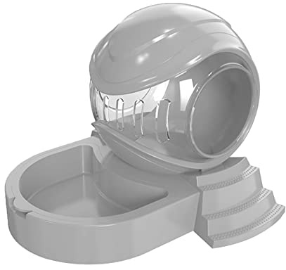 YROHGKPN Gamelle en plastique pour hamster - Pour petits animaux - Sans renouvellement - En plastique - Pour hamster nain
