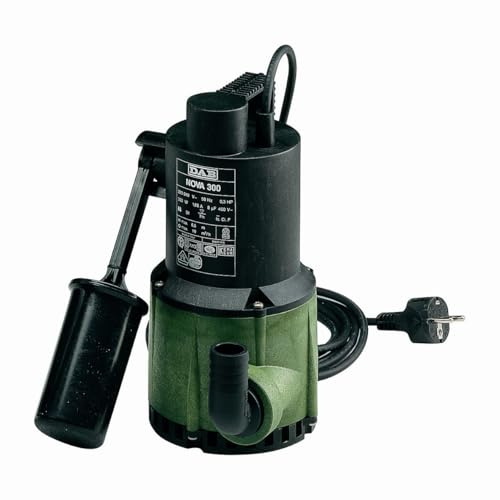 DAB Nova 300M-A dränkbar pump med flott, grön, 30 x 25 x 18 cm, RK206