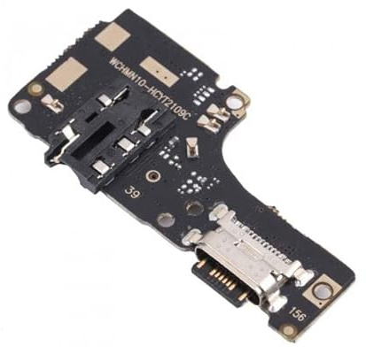 senza marchio Compatibile con Xiaomi Redmi Note 10 4G / M2101K7AI M2101K7AG FLAT FLEX sub PCB Board DOCK micro USB JACK PORTA INGRESSO Usb PER CONNETTORE CAVO CARICA RICARICA+MICROFONO SYNC DATI