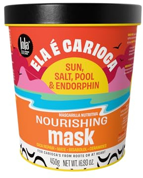 LOLA Cosmetics – Haarmaske Ela é Carioca – 480 g – Feuchtigkeit und Glanz