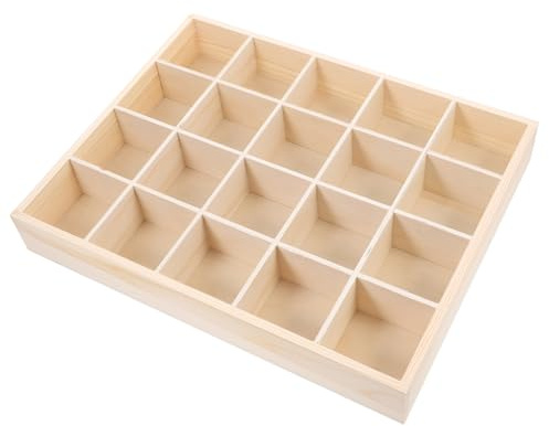 Ipetboom 20 Boxen Höschen-Organizer Aufbewahrungsbehälter Aufbewahrungsboxen -Gewürz-Organizer Kommode Socken-Trennwände Socken- Schrank-Trennwände